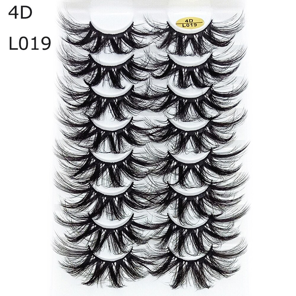 3D Volume Mink  Eyelashes Set