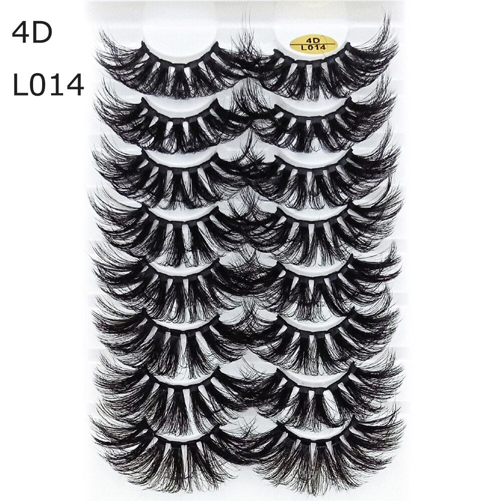 3D Volume Mink  Eyelashes Set