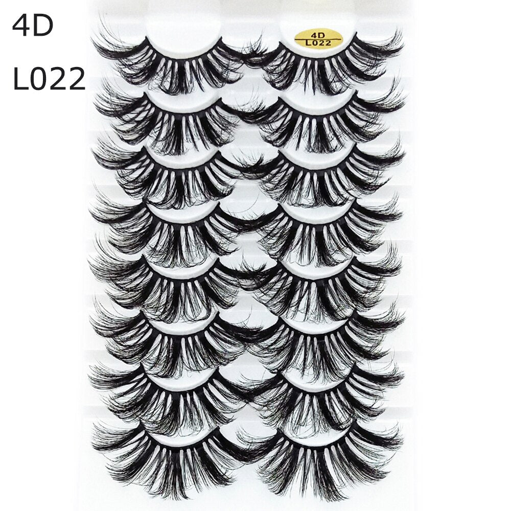 3D Volume Mink  Eyelashes Set