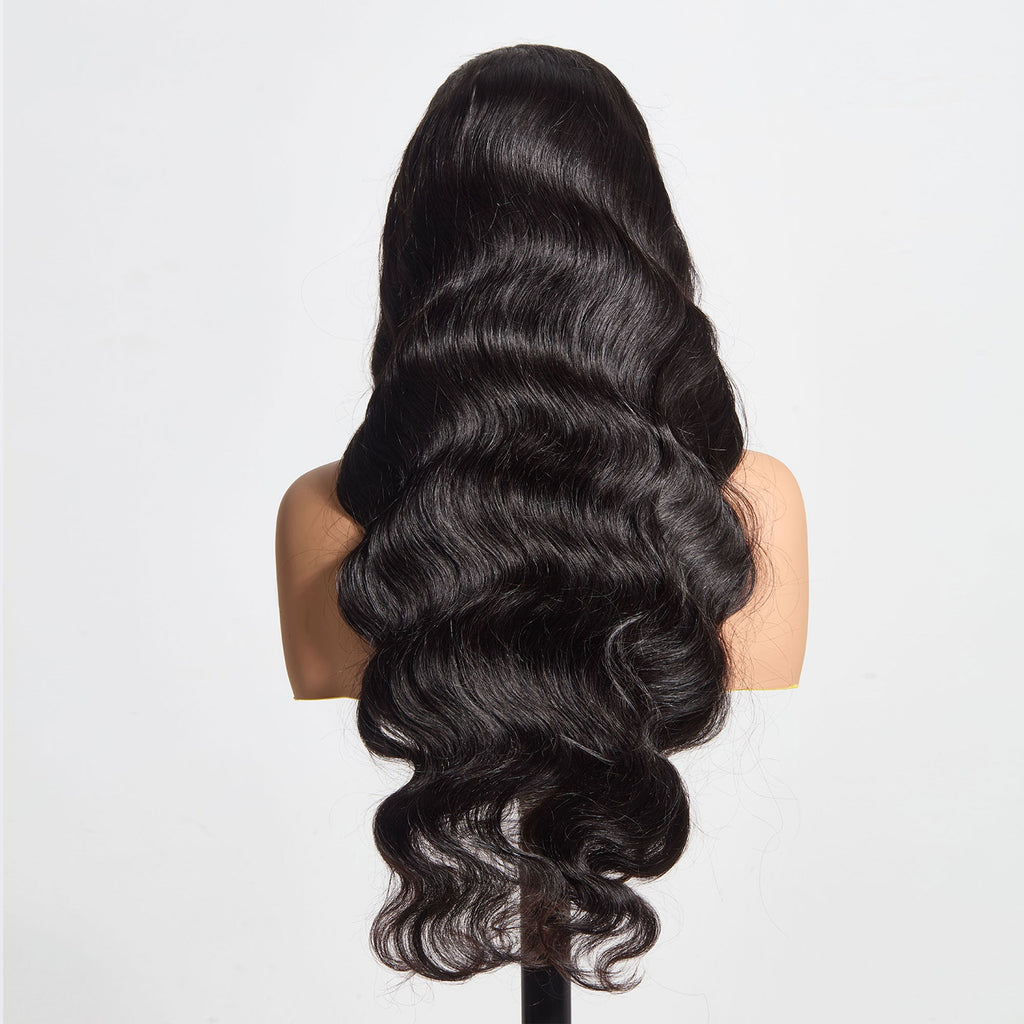 StariaHair 13"x6" HD Lace Frontal Wig 200% Body Wave #1B