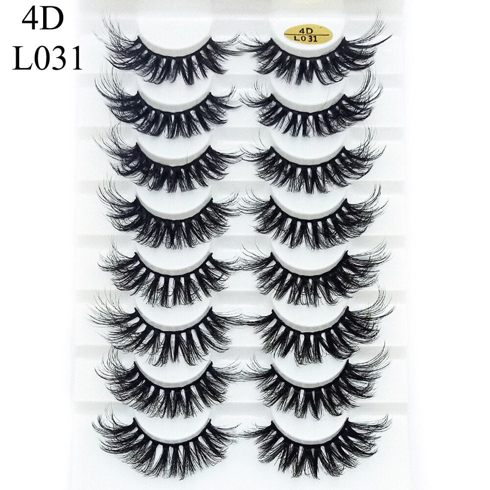 3D Volume Mink  Eyelashes Set