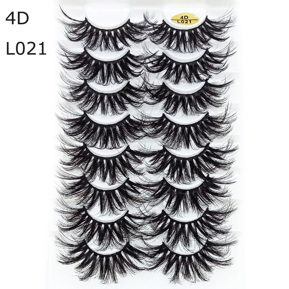 3D Volume Mink  Eyelashes Set
