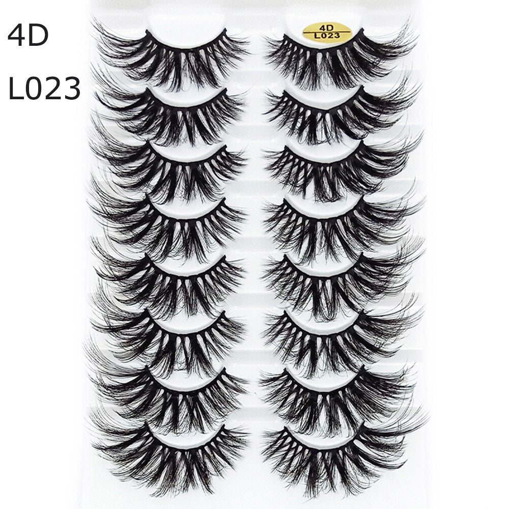 3D Volume Mink  Eyelashes Set