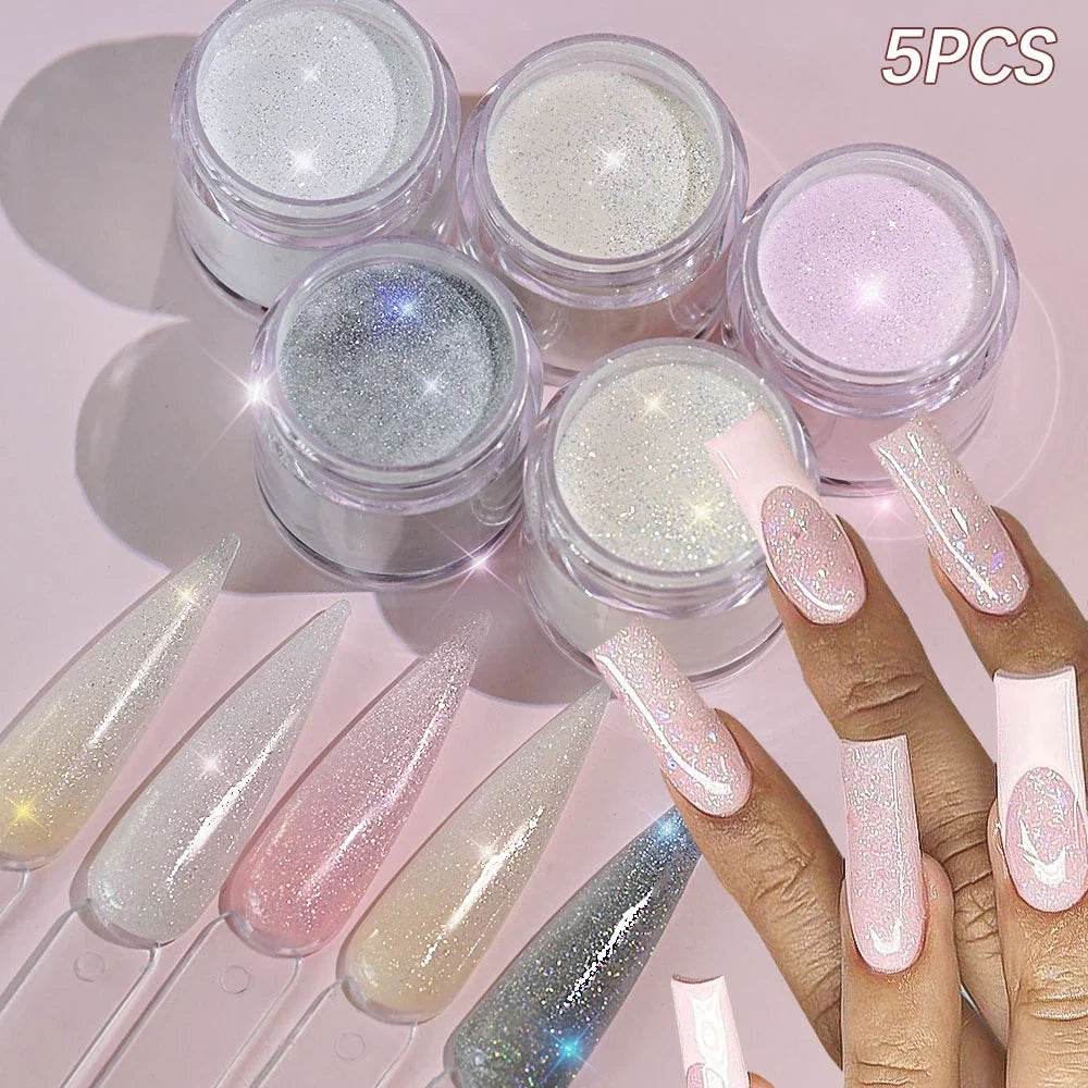 Nail Kit Set Acrylic Powder Monomer Acrylic Liquid For Nail Extension Professional Gel Manicure Set False Nails Art Tools Set *&