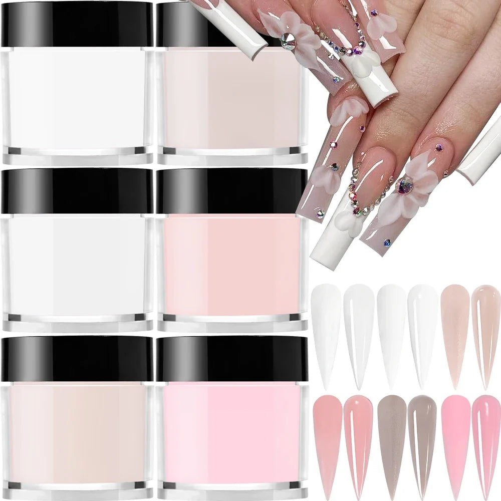 Nail Kit Set Acrylic Powder Monomer Acrylic Liquid For Nail Extension Professional Gel Manicure Set False Nails Art Tools Set *&