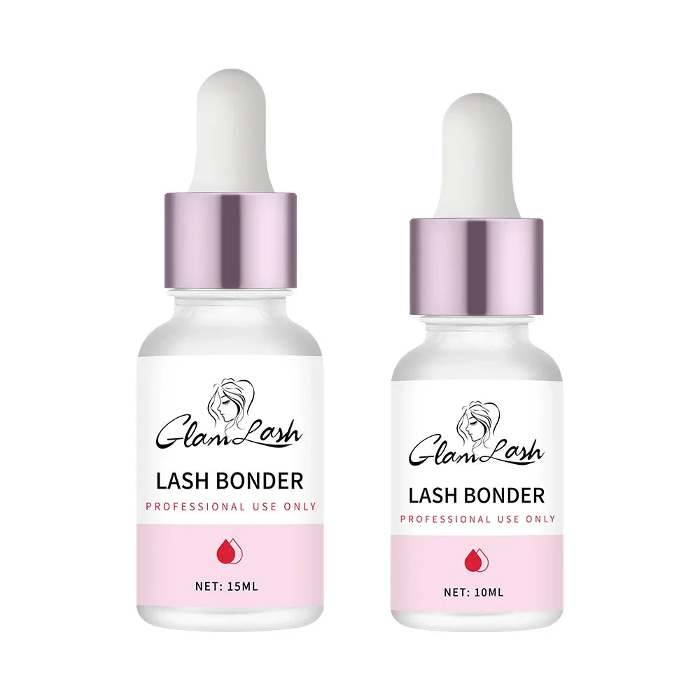 GLAMLASH 10ml/15ml Super Bonder fixing agent for Eyelash Extensions Primer for Lashes Glue Help adhesive for Eyelash