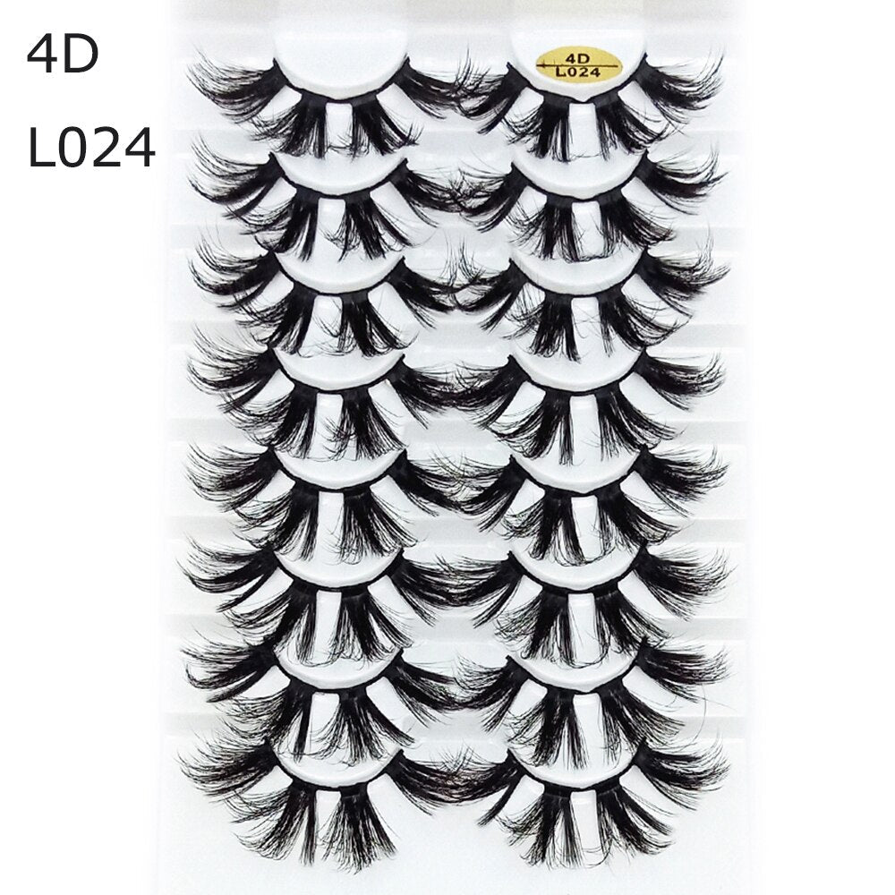 3D Volume Mink  Eyelashes Set