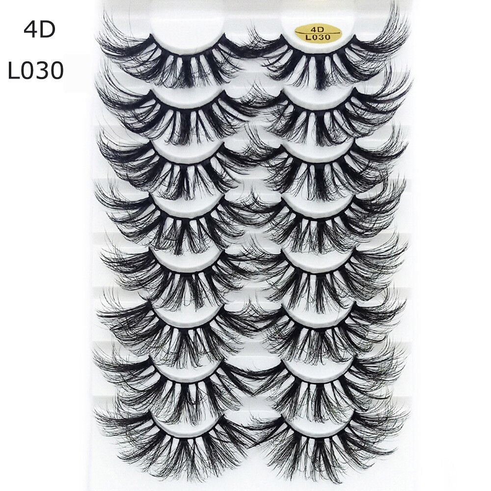 3D Volume Mink  Eyelashes Set