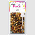Chloe Bead Round 200 Mix Brown