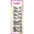 Chloe Bead 2200 Round Glitter Silver Assort