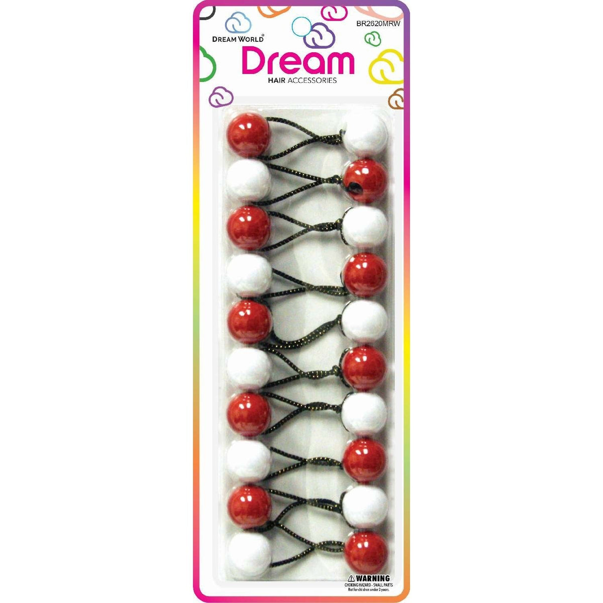 Chloe Ponytail 2620 2 Side Redwhite
