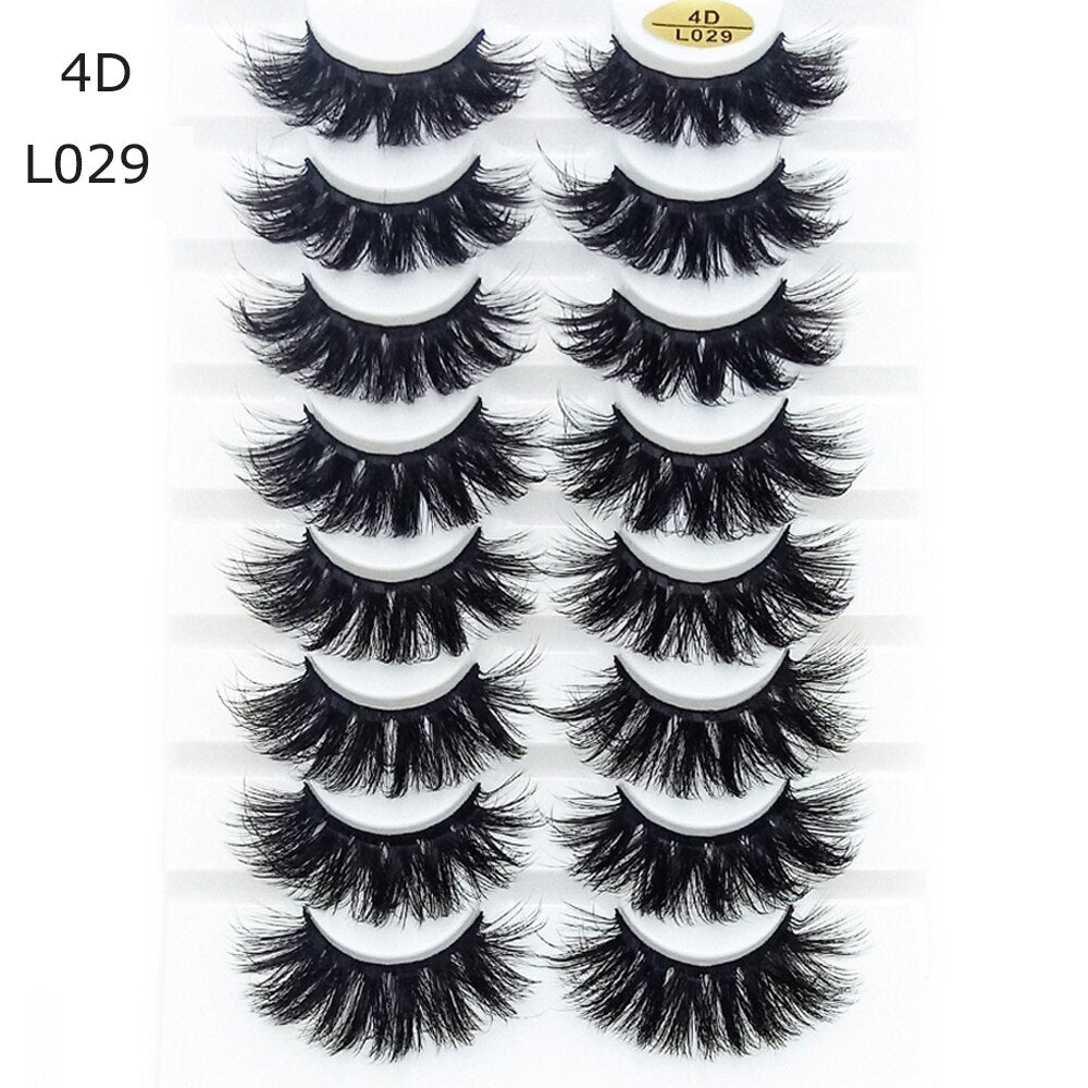 3D Volume Mink  Eyelashes Set