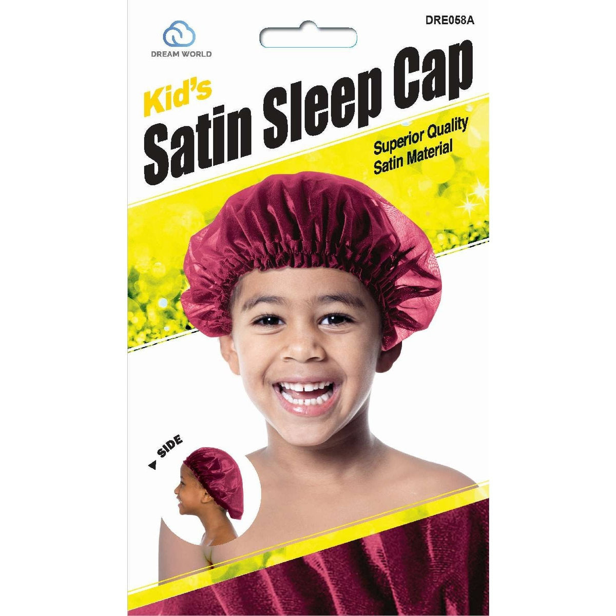 Dream Kid-Satin Sleep Cap — Assorted