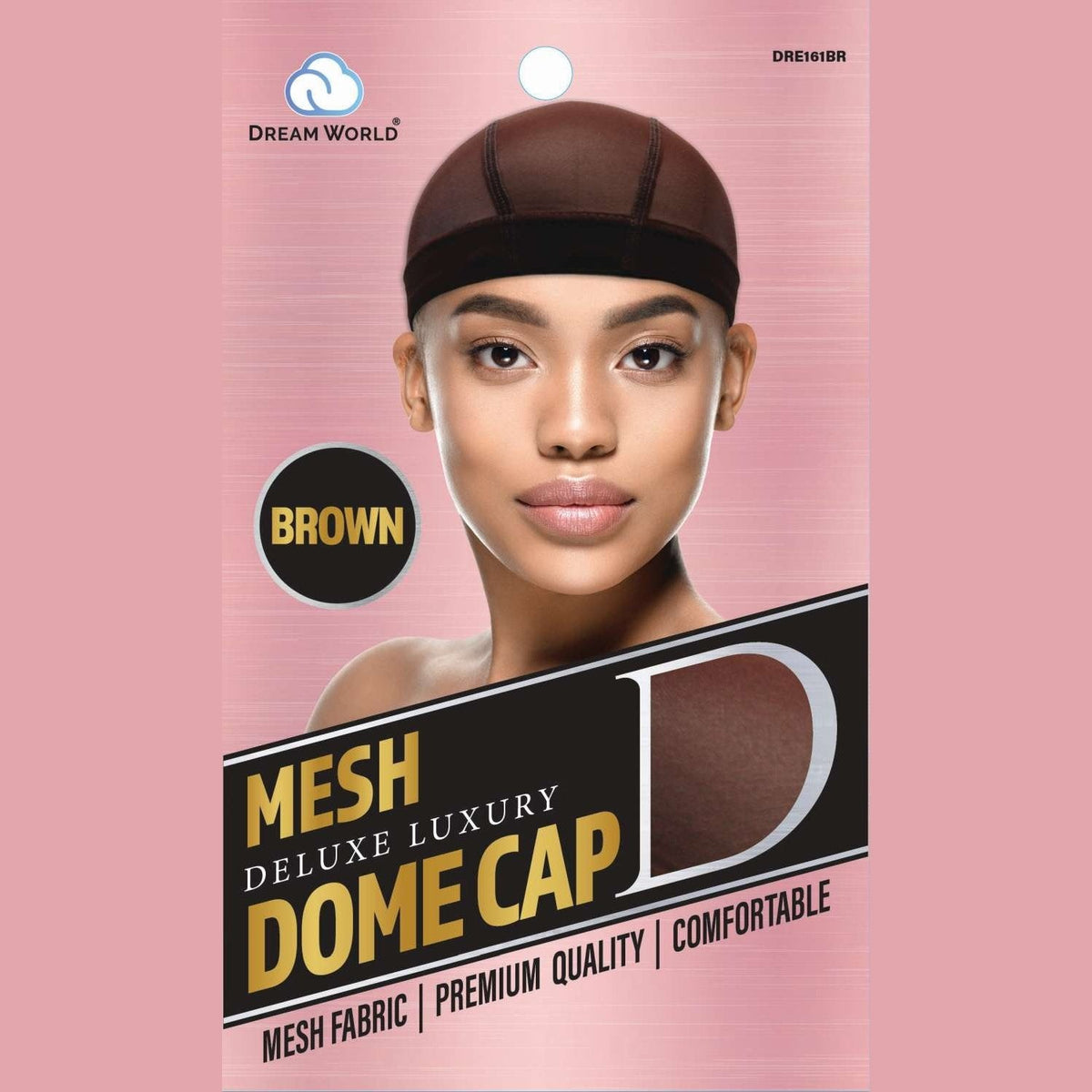 Dream Women Dome Cap Mesh — Brown