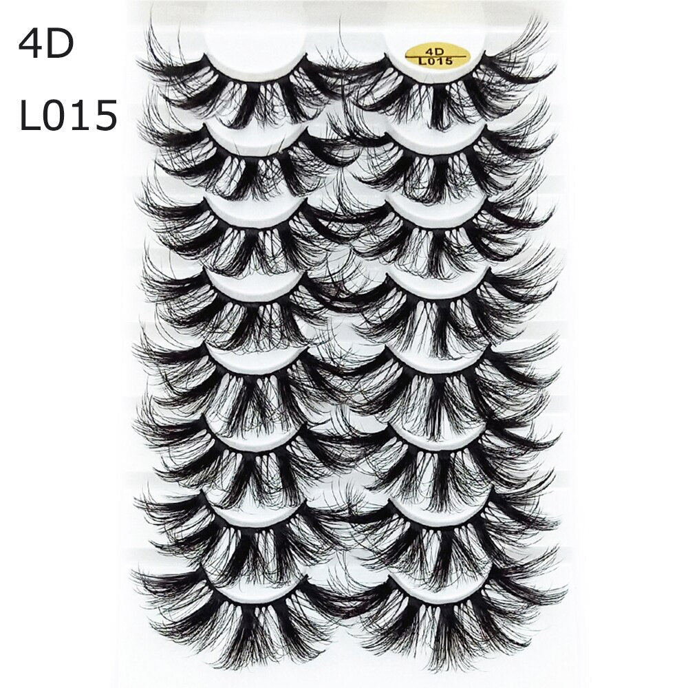 3D Volume Mink  Eyelashes Set